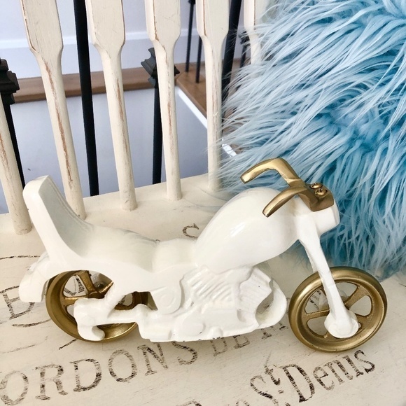 Motorcycle, Metal, Decor, Model, Motorbike, Figurine, Nice Condition - Picture 4 of 15